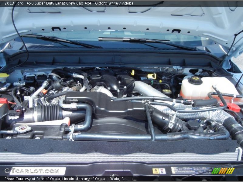  2013 F450 Super Duty Lariat Crew Cab 4x4 Engine - 6.7 Liter OHV 32-Valve B20 Power Stroke Turbo-Diesel V8