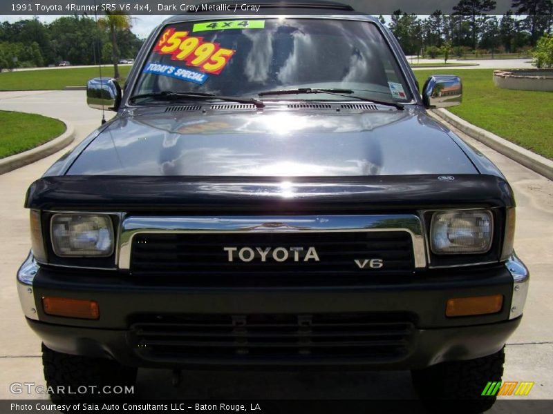 Dark Gray Metallic / Gray 1991 Toyota 4Runner SR5 V6 4x4