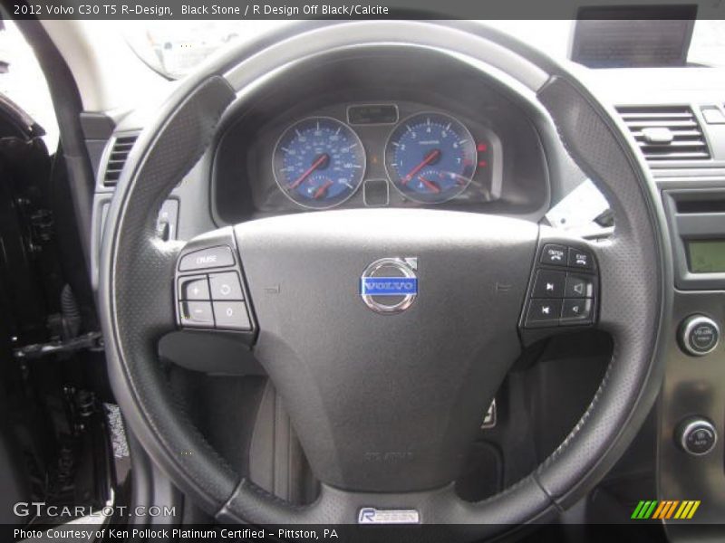 Black Stone / R Design Off Black/Calcite 2012 Volvo C30 T5 R-Design