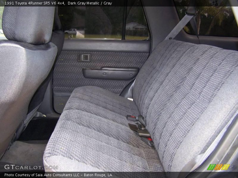 Dark Gray Metallic / Gray 1991 Toyota 4Runner SR5 V6 4x4