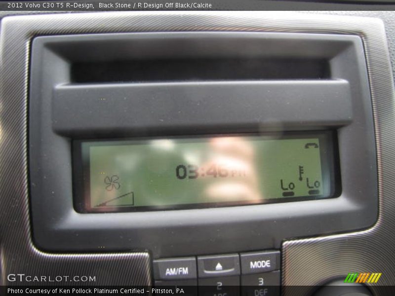 Black Stone / R Design Off Black/Calcite 2012 Volvo C30 T5 R-Design