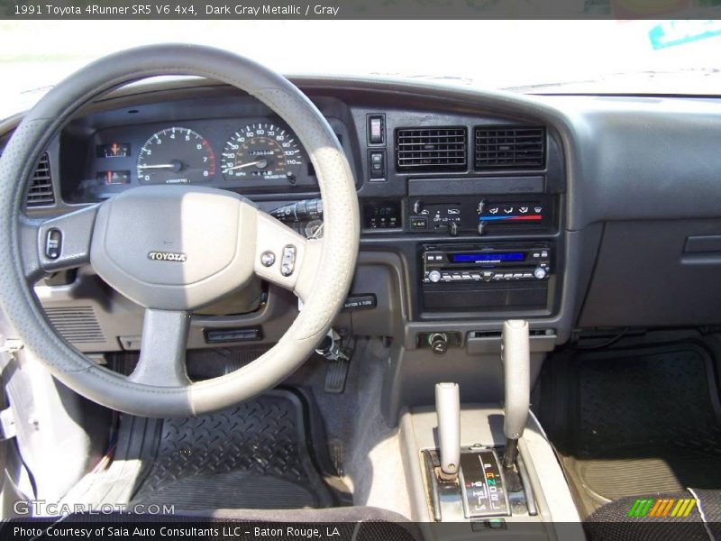 Dark Gray Metallic / Gray 1991 Toyota 4Runner SR5 V6 4x4