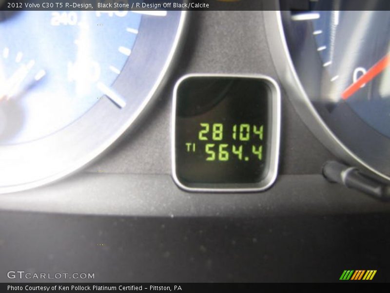 Black Stone / R Design Off Black/Calcite 2012 Volvo C30 T5 R-Design