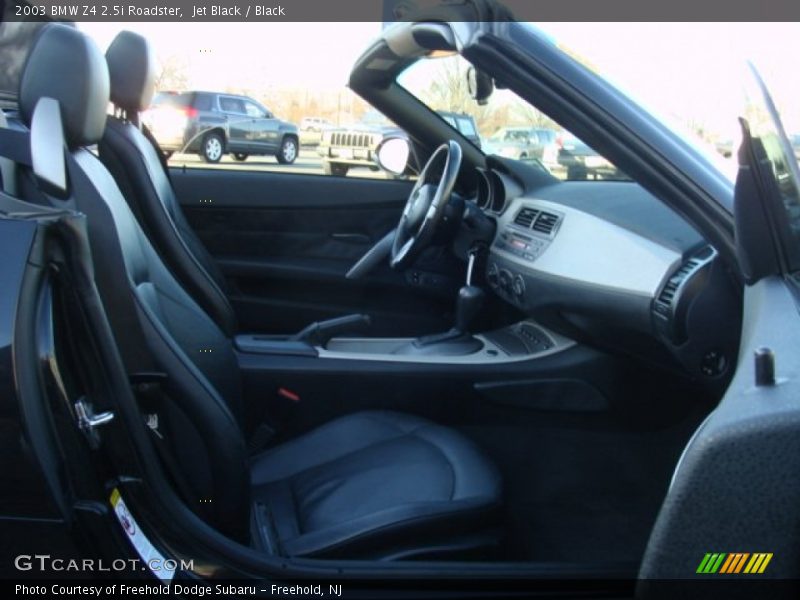 Jet Black / Black 2003 BMW Z4 2.5i Roadster