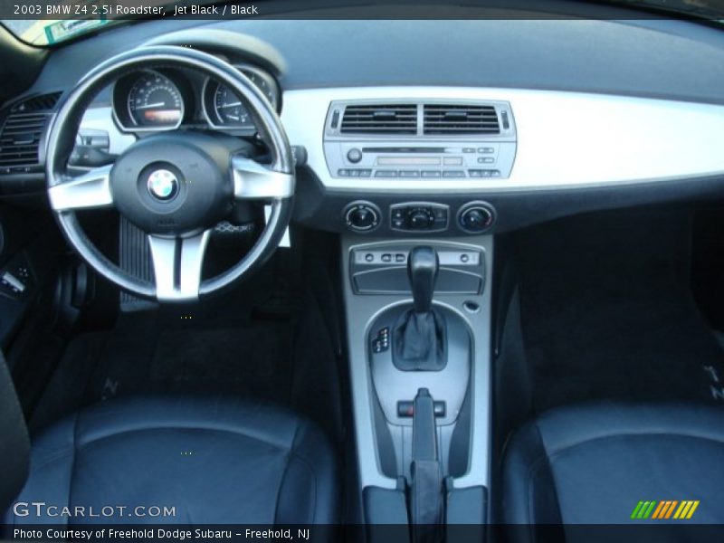 Jet Black / Black 2003 BMW Z4 2.5i Roadster