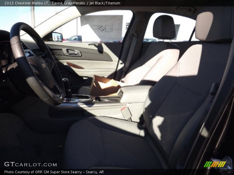 Taupe Gray Metallic / Jet Black/Titanium 2013 Chevrolet Malibu LT