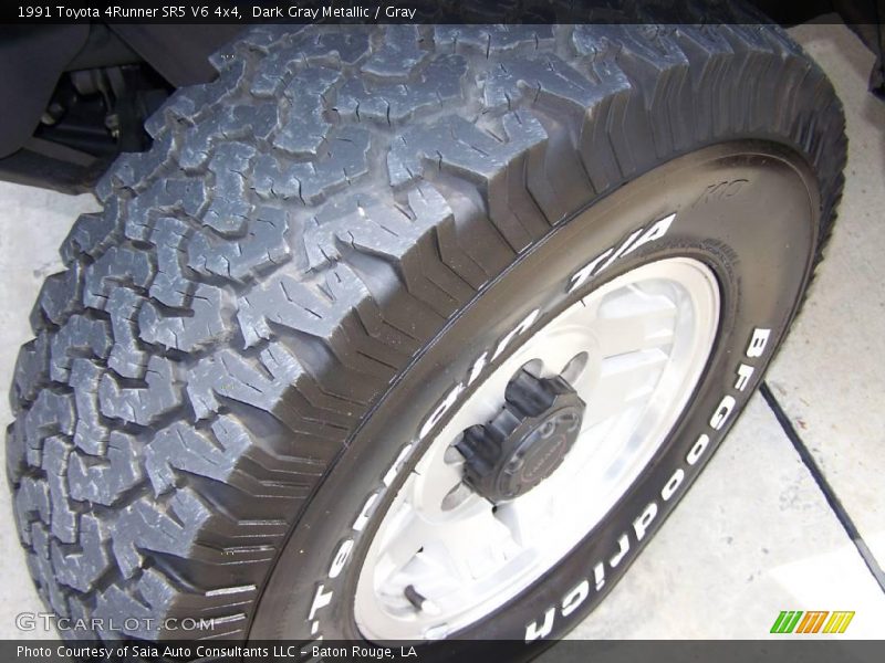 Dark Gray Metallic / Gray 1991 Toyota 4Runner SR5 V6 4x4