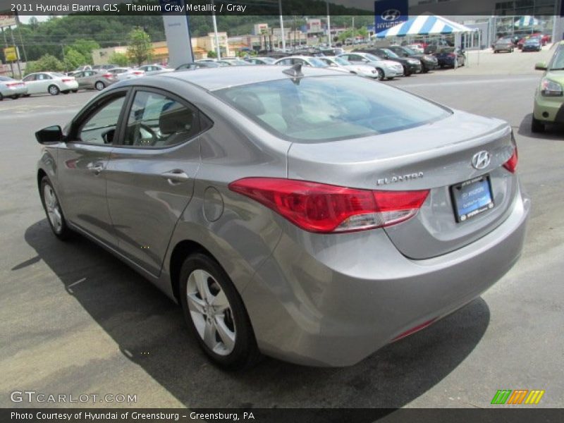 Titanium Gray Metallic / Gray 2011 Hyundai Elantra GLS