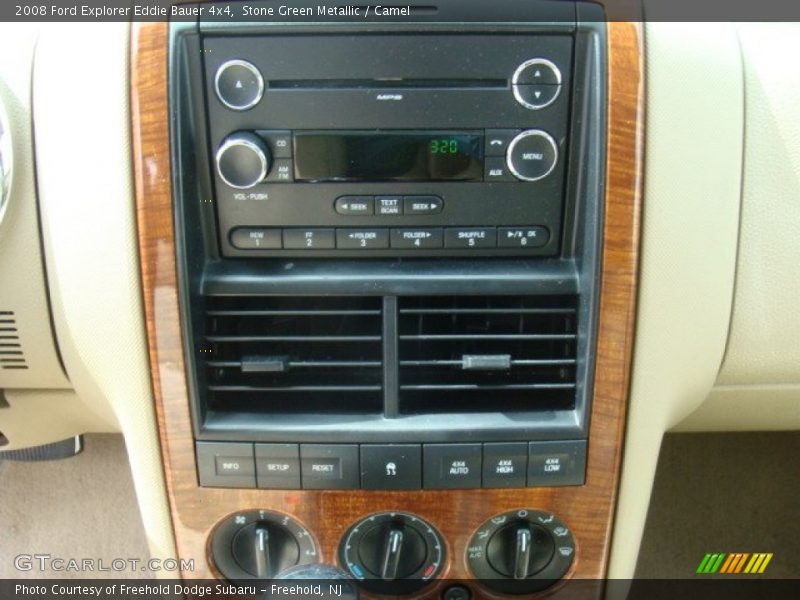 Controls of 2008 Explorer Eddie Bauer 4x4