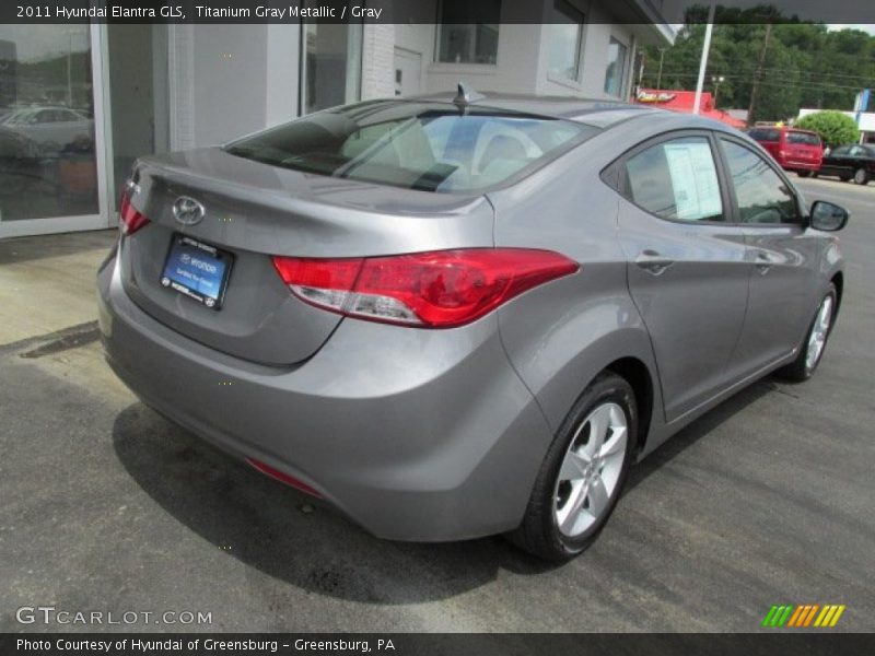Titanium Gray Metallic / Gray 2011 Hyundai Elantra GLS