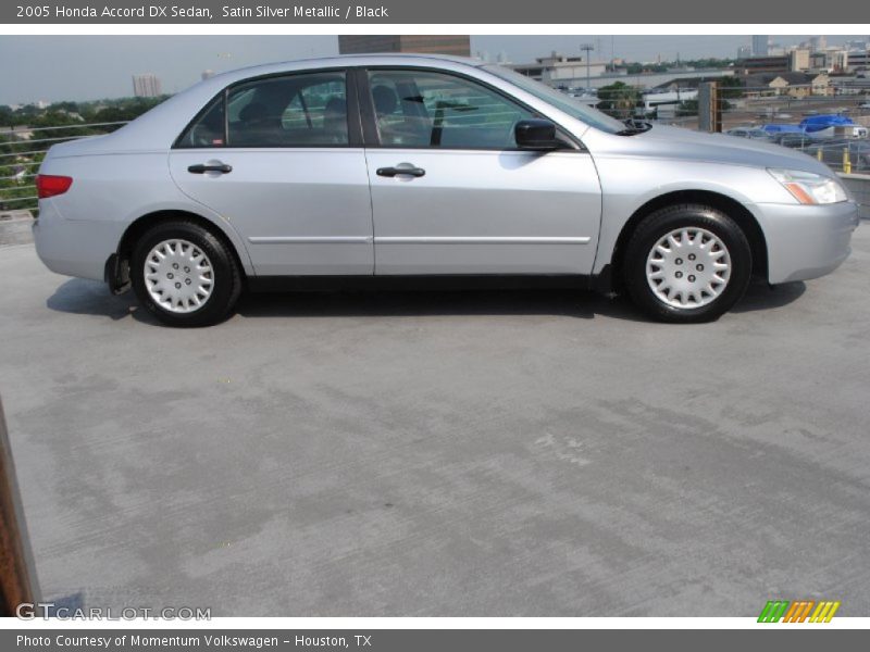 Satin Silver Metallic / Black 2005 Honda Accord DX Sedan