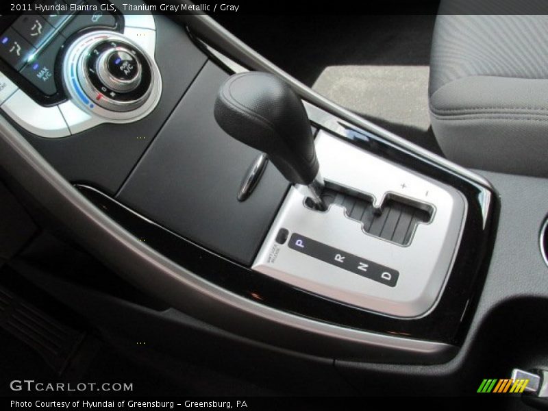 Titanium Gray Metallic / Gray 2011 Hyundai Elantra GLS