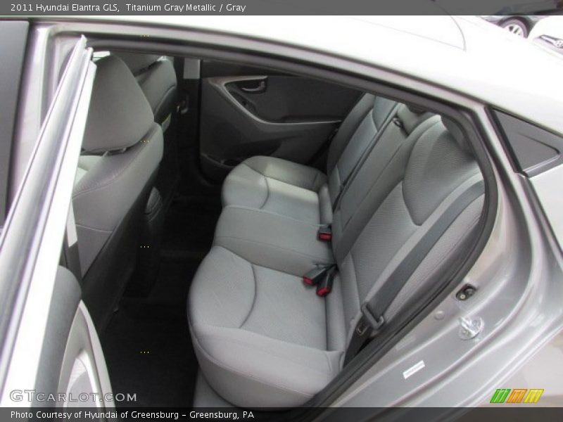 Titanium Gray Metallic / Gray 2011 Hyundai Elantra GLS
