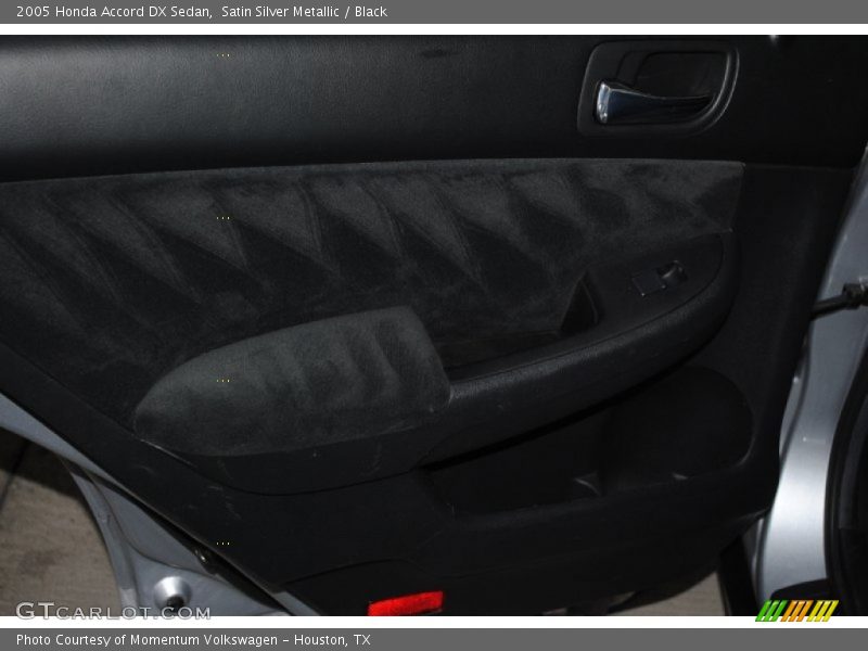 Satin Silver Metallic / Black 2005 Honda Accord DX Sedan