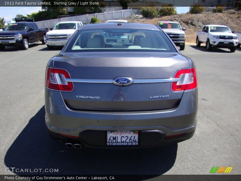 Sterling Grey / Light Stone 2011 Ford Taurus Limited