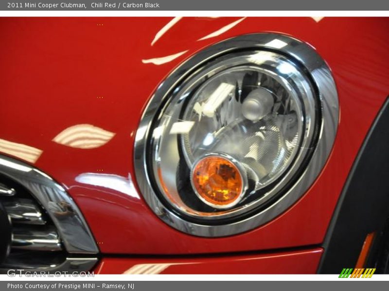 Chili Red / Carbon Black 2011 Mini Cooper Clubman