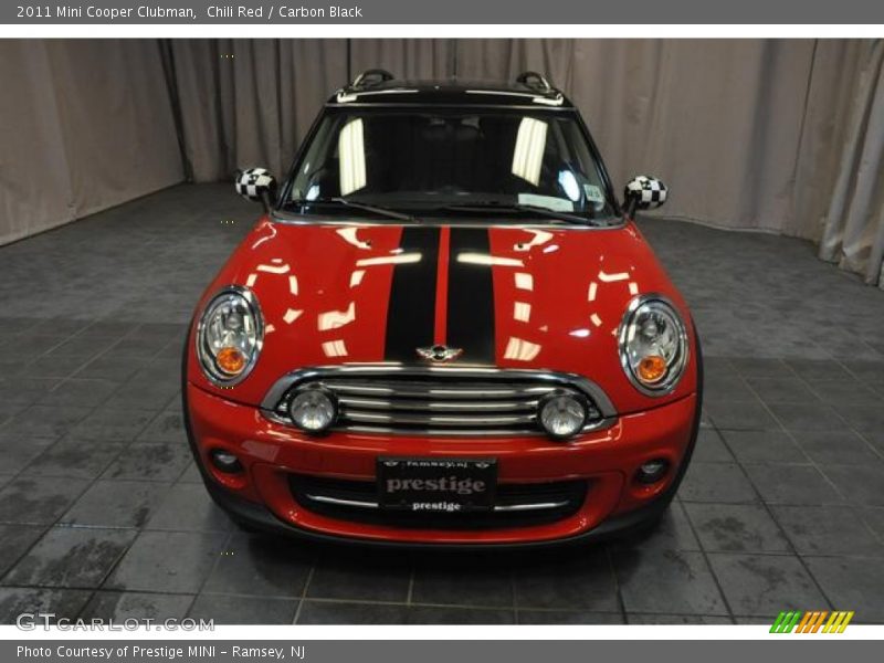 Chili Red / Carbon Black 2011 Mini Cooper Clubman