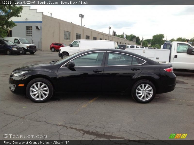 Ebony Black / Black 2012 Mazda MAZDA6 i Touring Sedan