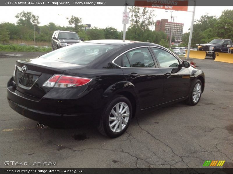 Ebony Black / Black 2012 Mazda MAZDA6 i Touring Sedan