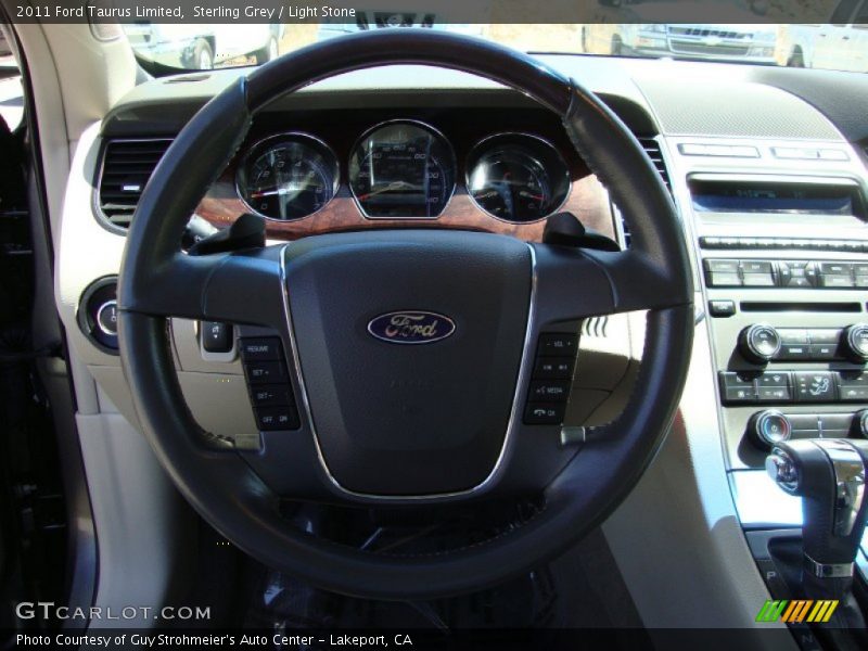 Sterling Grey / Light Stone 2011 Ford Taurus Limited