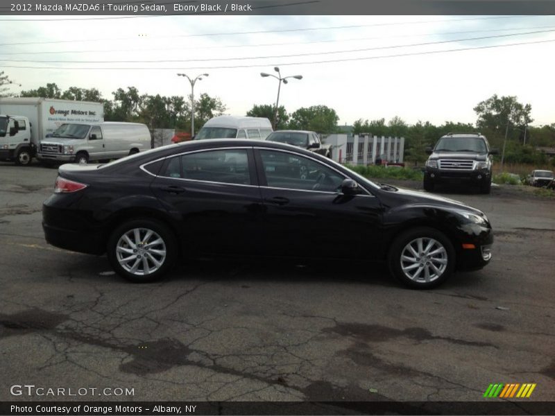 Ebony Black / Black 2012 Mazda MAZDA6 i Touring Sedan