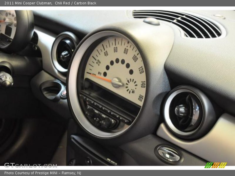 Chili Red / Carbon Black 2011 Mini Cooper Clubman