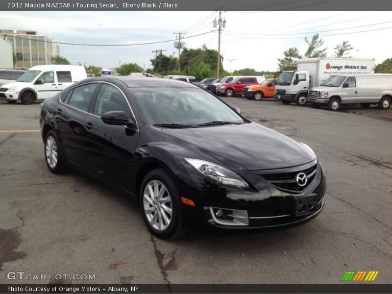 Ebony Black / Black 2012 Mazda MAZDA6 i Touring Sedan