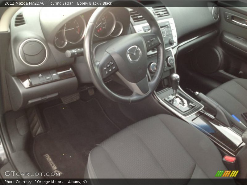 Ebony Black / Black 2012 Mazda MAZDA6 i Touring Sedan
