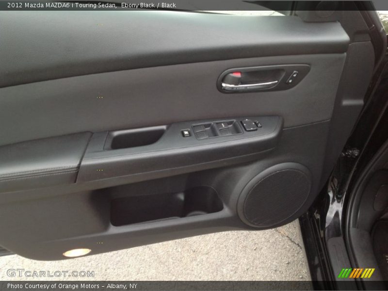 Ebony Black / Black 2012 Mazda MAZDA6 i Touring Sedan