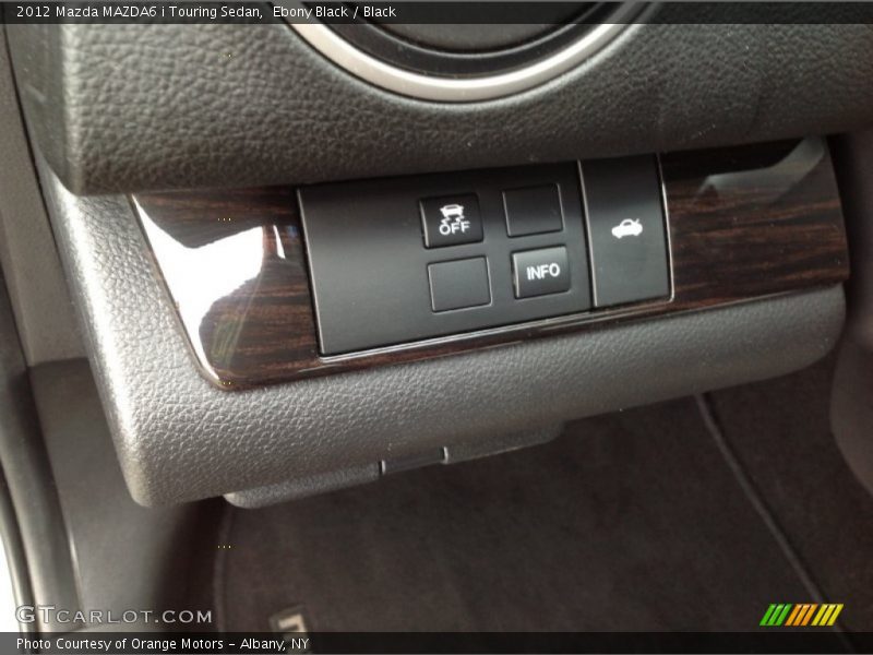 Ebony Black / Black 2012 Mazda MAZDA6 i Touring Sedan