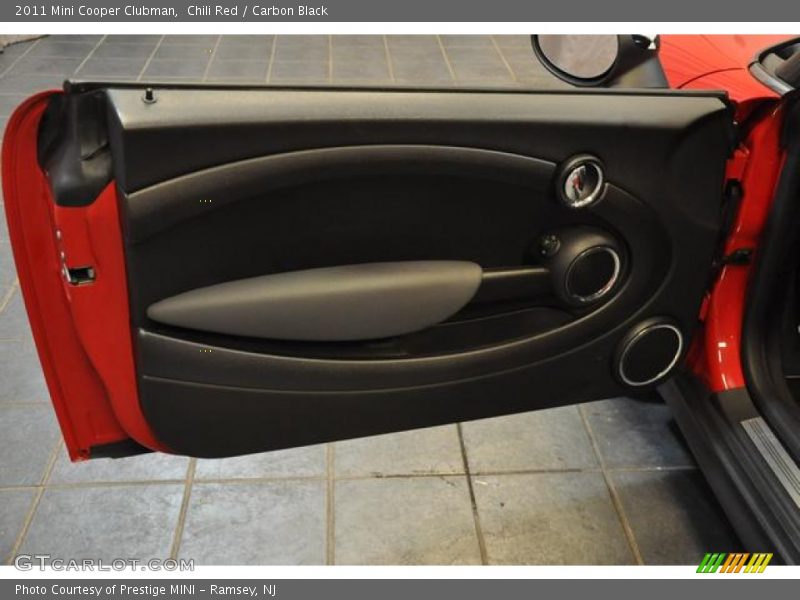 Chili Red / Carbon Black 2011 Mini Cooper Clubman