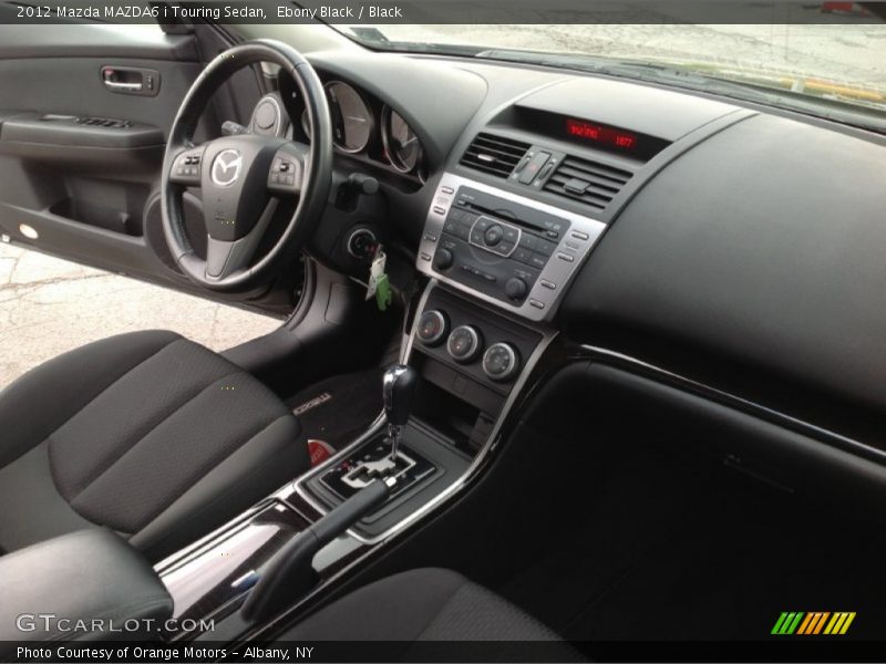 Ebony Black / Black 2012 Mazda MAZDA6 i Touring Sedan