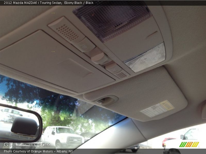 Ebony Black / Black 2012 Mazda MAZDA6 i Touring Sedan