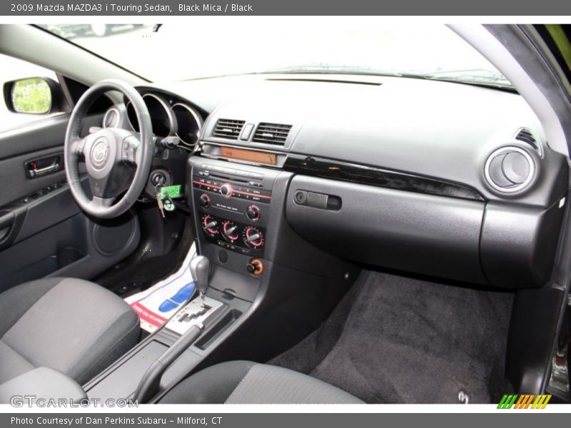 Black Mica / Black 2009 Mazda MAZDA3 i Touring Sedan