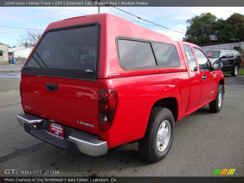 Radiant Red / Medium Pewter 2006 Isuzu i-Series Truck i-280 S Extended Cab