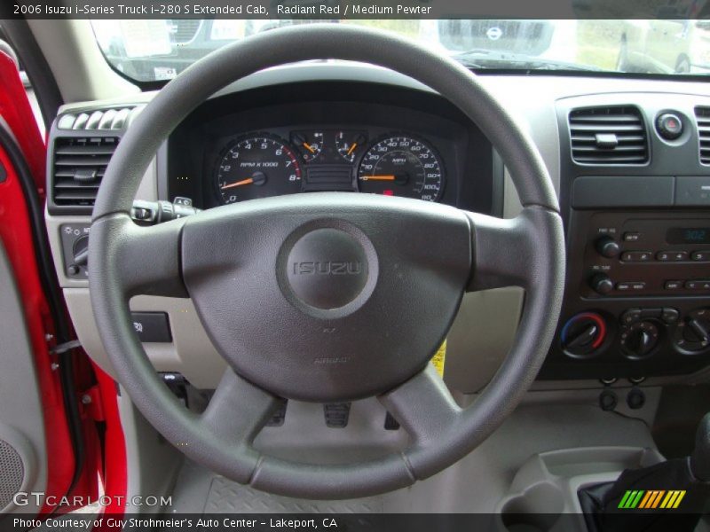 Radiant Red / Medium Pewter 2006 Isuzu i-Series Truck i-280 S Extended Cab