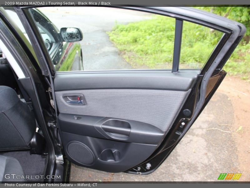 Black Mica / Black 2009 Mazda MAZDA3 i Touring Sedan