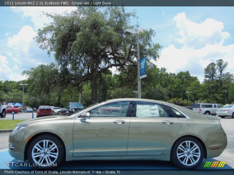  2013 MKZ 2.0L EcoBoost FWD Ginger Ale