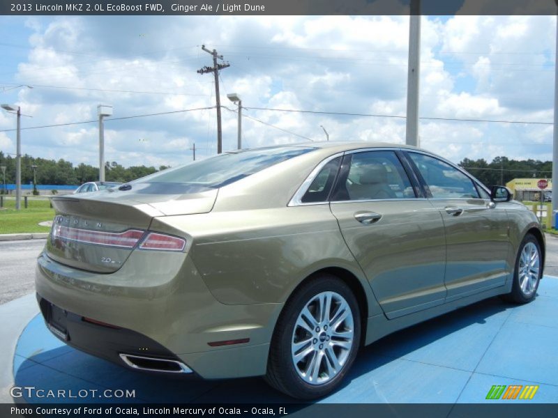 Ginger Ale / Light Dune 2013 Lincoln MKZ 2.0L EcoBoost FWD