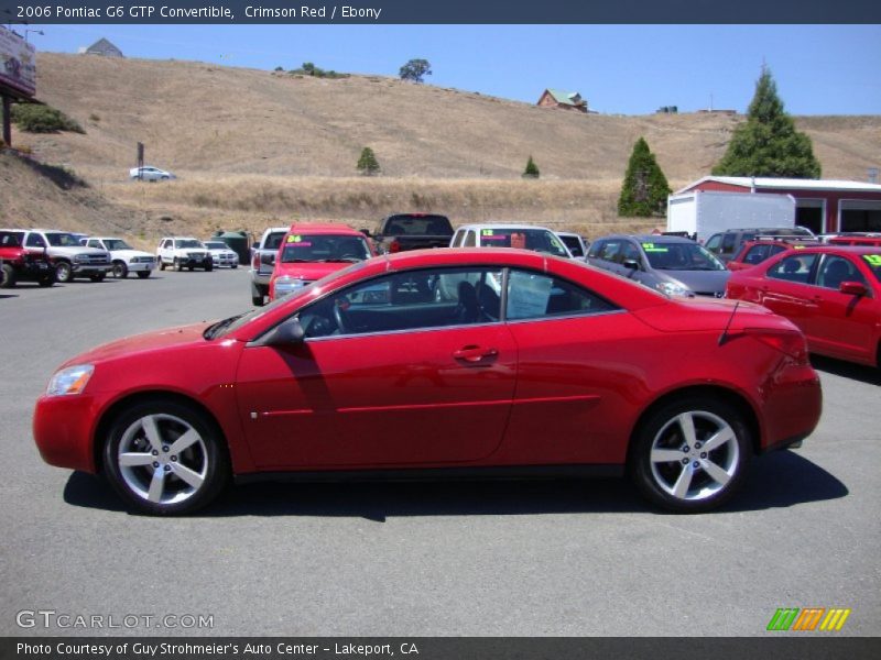  2006 G6 GTP Convertible Crimson Red