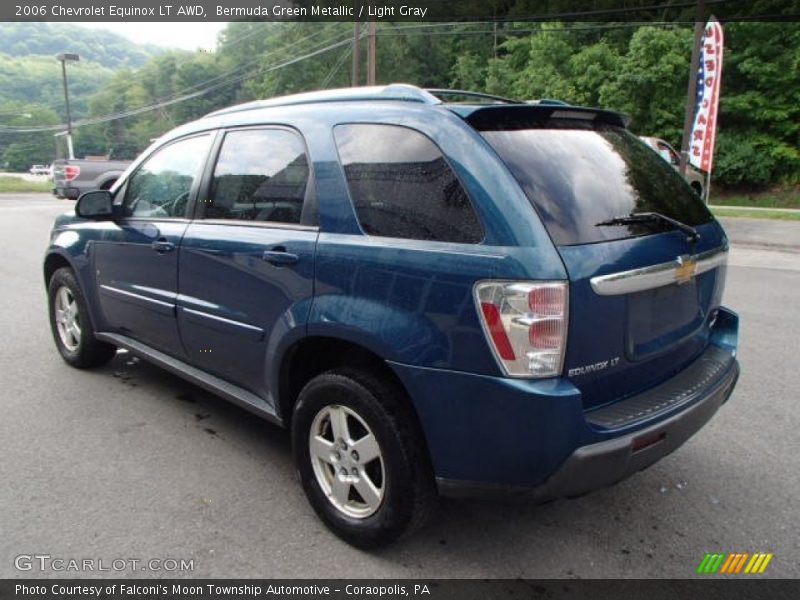 Bermuda Green Metallic / Light Gray 2006 Chevrolet Equinox LT AWD