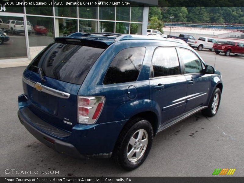Bermuda Green Metallic / Light Gray 2006 Chevrolet Equinox LT AWD