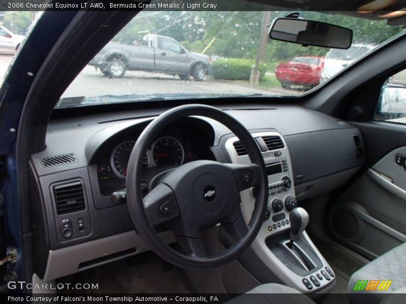 Bermuda Green Metallic / Light Gray 2006 Chevrolet Equinox LT AWD