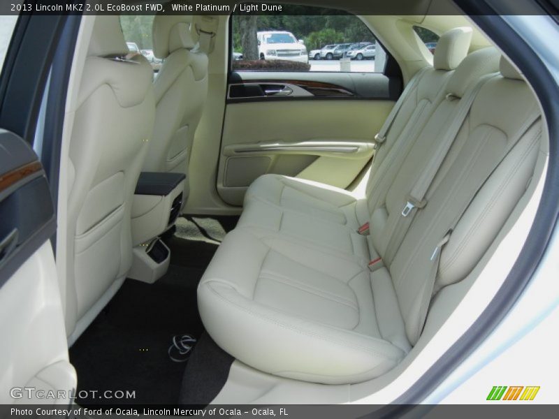 White Platinum / Light Dune 2013 Lincoln MKZ 2.0L EcoBoost FWD