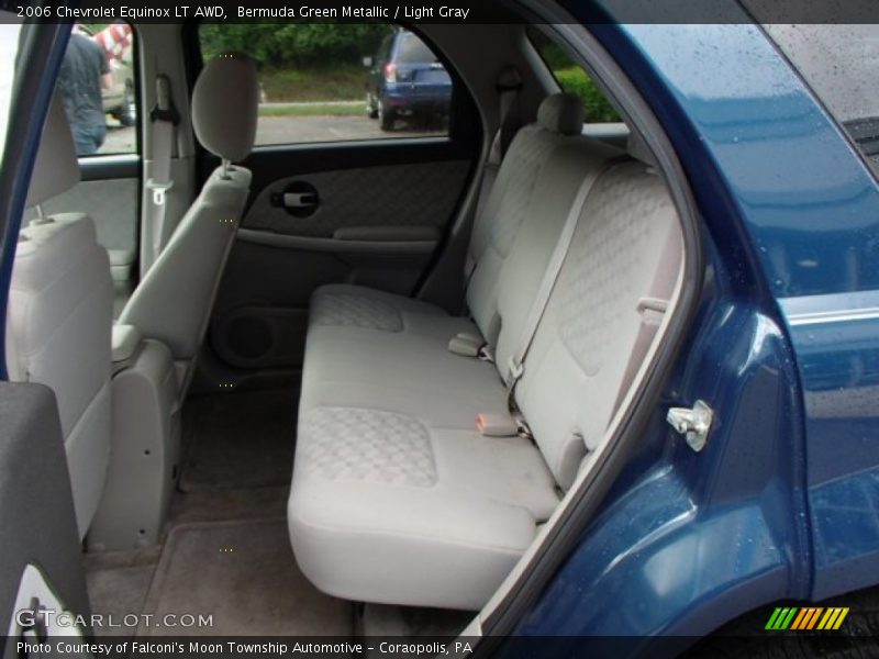 Bermuda Green Metallic / Light Gray 2006 Chevrolet Equinox LT AWD