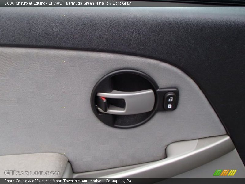 Bermuda Green Metallic / Light Gray 2006 Chevrolet Equinox LT AWD