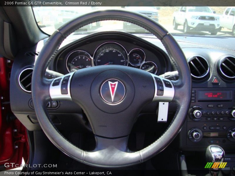  2006 G6 GTP Convertible Steering Wheel