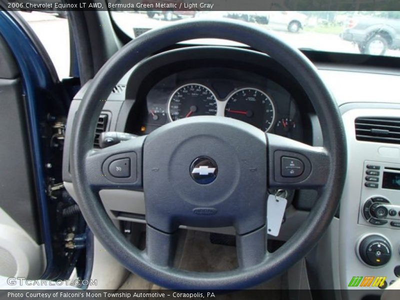Bermuda Green Metallic / Light Gray 2006 Chevrolet Equinox LT AWD