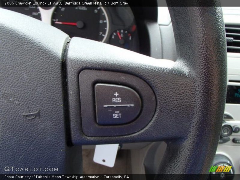 Bermuda Green Metallic / Light Gray 2006 Chevrolet Equinox LT AWD