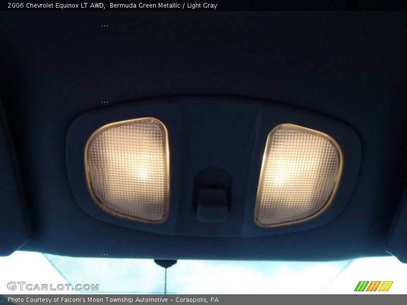 Bermuda Green Metallic / Light Gray 2006 Chevrolet Equinox LT AWD